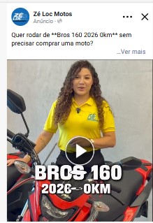 Criativo Bros 160 2026
